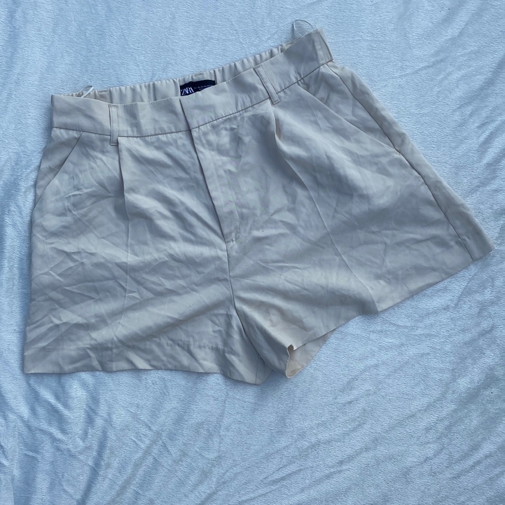 NWT ZARA high waist SHORTS